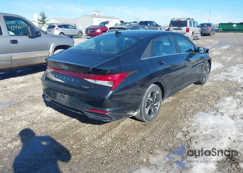 2021 Hyundai Elantra Limited из США, поврежденный, VIN 5NPLP4AG0MH043371